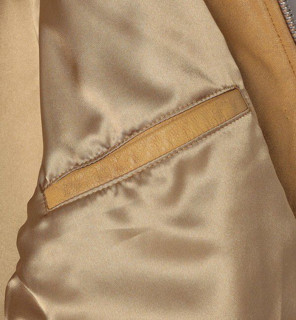 SHIPS「WYTHE NEW YORK: Mustang Fringe Leather Jacket」|ブルゾン・スタジャン|