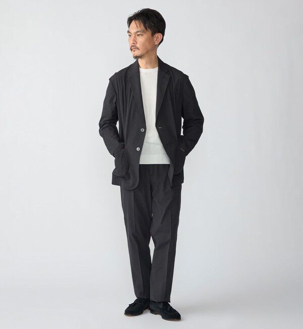 SHIPS「SHIPS:〈接触冷感〉 ICE COTTON クルーネック ショート スリーブ ニット Tシャツ」|ニット・セーター|