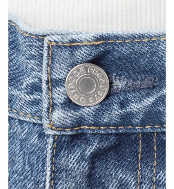OUTDOOR PRODUCTS Usual Things「ULTデニムハイライズルーズスラッシュ5PKT」|デニム|
