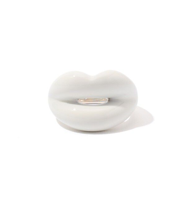 TOMORROWLAND GOODS「HOTLIPS BY SOLANGE リップモチーフリング」|リング|11 ホワイト