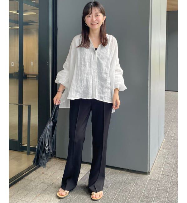 SLOBE IENA「《追加3》ラミースキッパーシャツ」|シャツ・ブラウス|