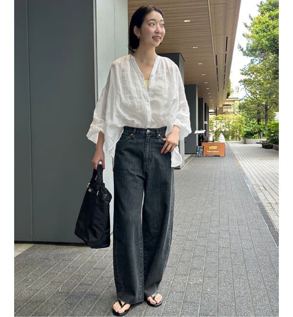 SLOBE IENA「《追加3》ラミースキッパーシャツ」|シャツ・ブラウス|
