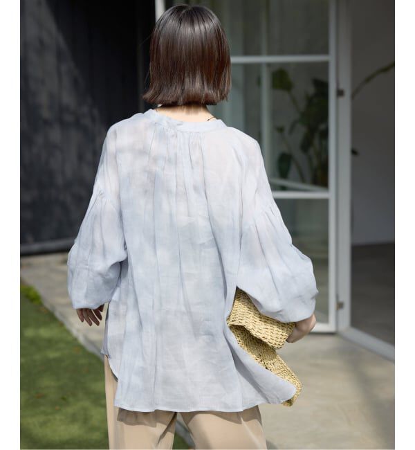 SLOBE IENA「《追加3》ラミースキッパーシャツ」|シャツ・ブラウス|