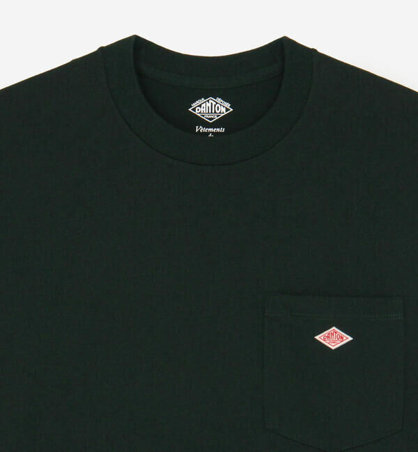 DANTON「DANTON | ポケット クルーネックTシャツ SOLID MEN」|Tシャツ・カットソー|