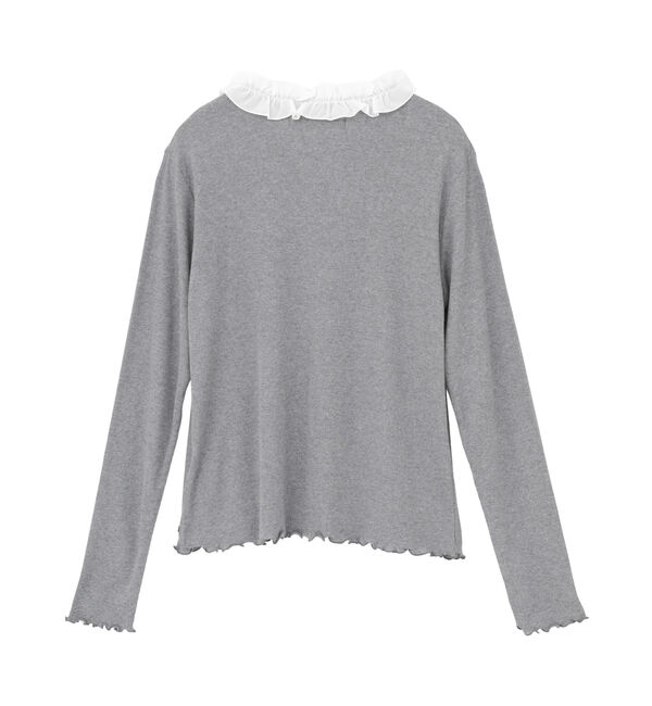 TIARA「【Bilitis dix-sept ans/ビリティス・ディセッタン】Frill Collar Cardigan」|カーディガン|