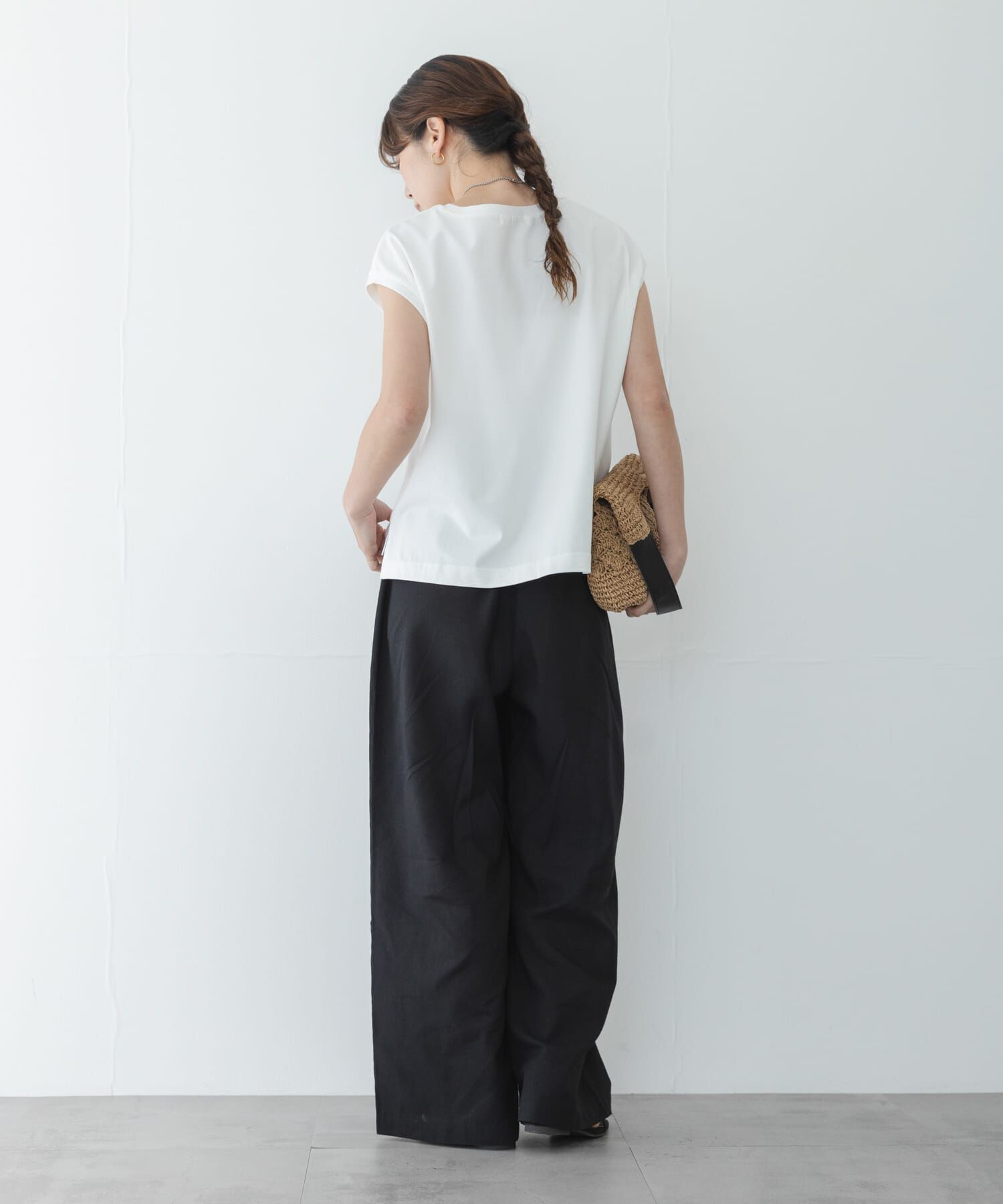 Sonny Label 「『UR TECH ひやサラクール』フレンチスリーブプルオーバー」|Tシャツ・カットソー|
