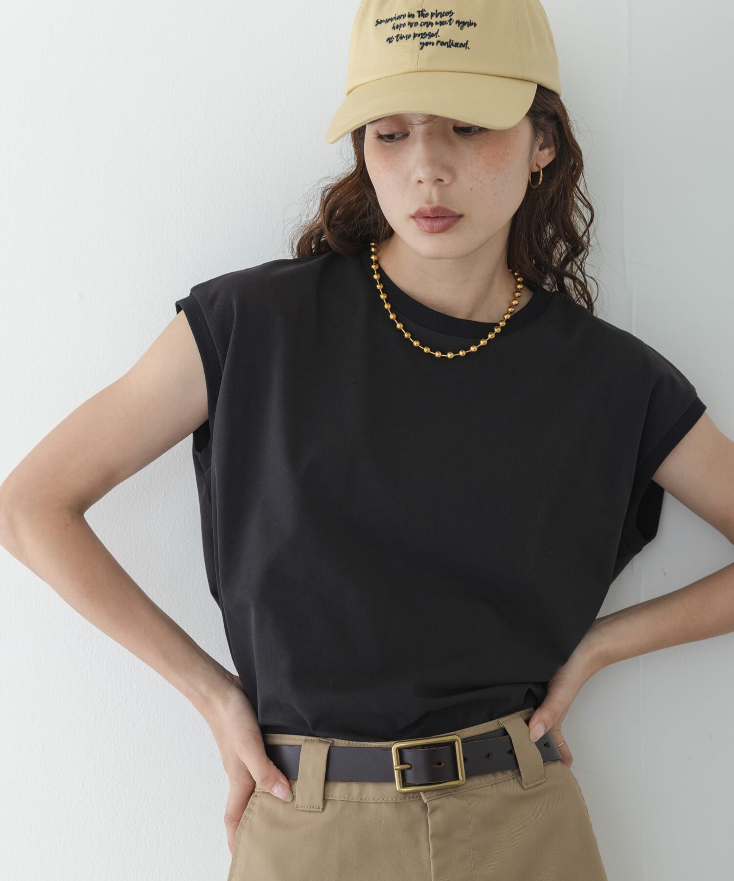 Sonny Label 「『UR TECH ひやサラクール』フレンチスリーブプルオーバー」|Tシャツ・カットソー|