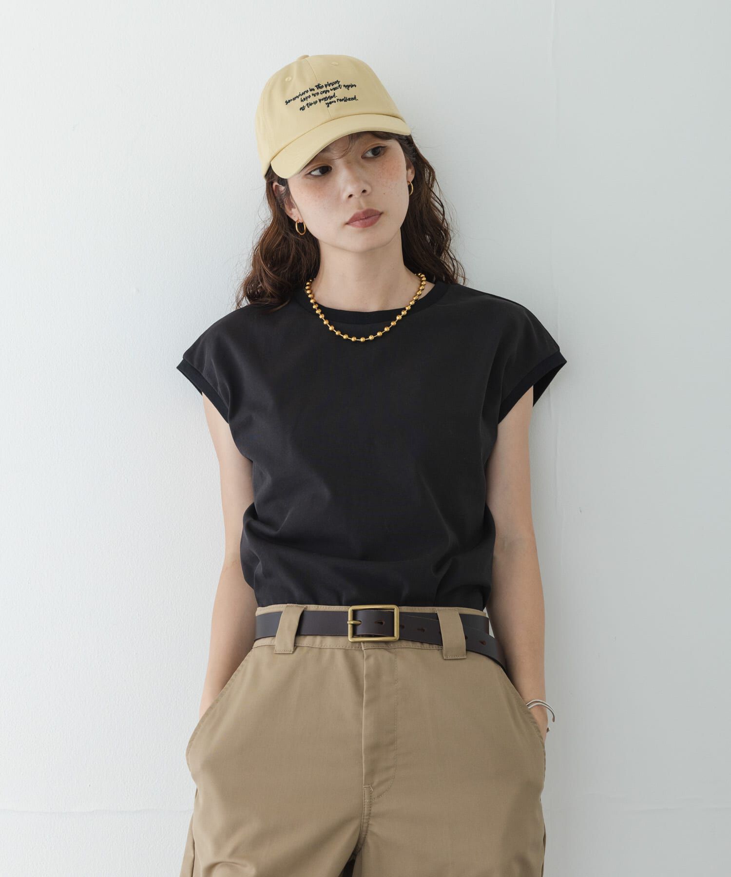 Sonny Label 「『UR TECH ひやサラクール』フレンチスリーブプルオーバー」|Tシャツ・カットソー|