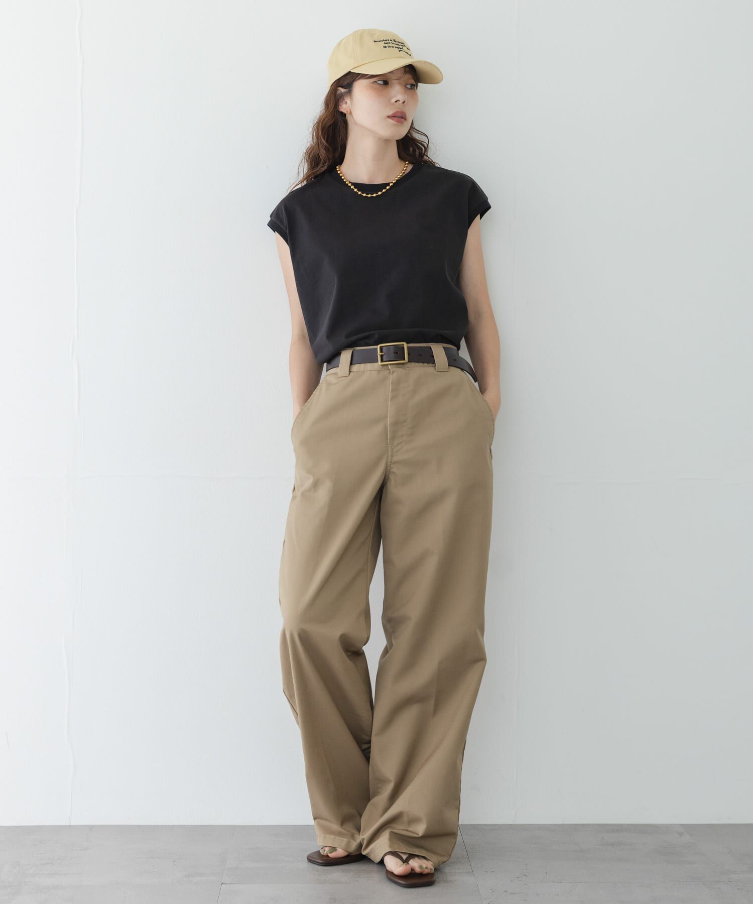 Sonny Label 「『UR TECH ひやサラクール』フレンチスリーブプルオーバー」|Tシャツ・カットソー|