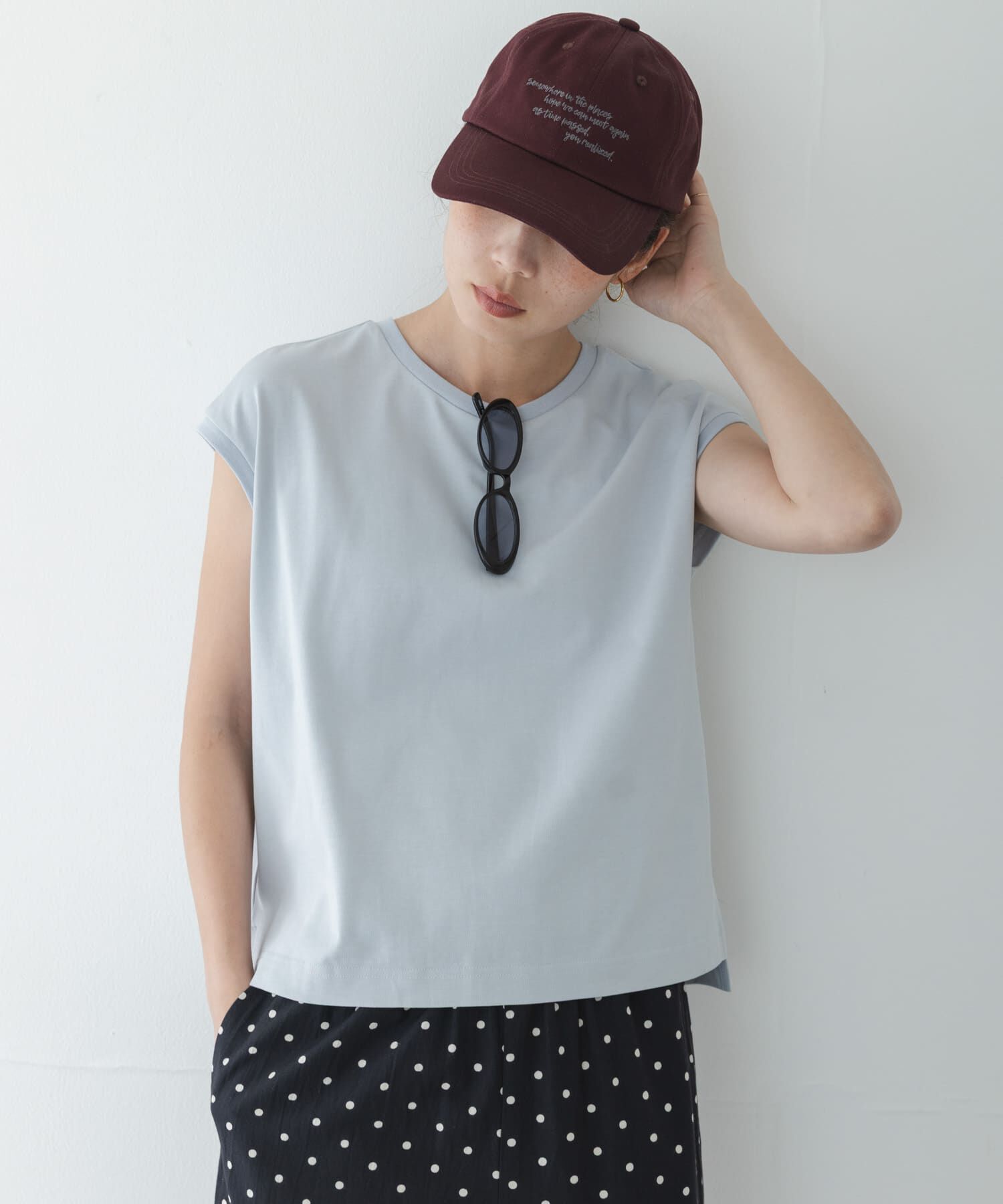 Sonny Label 「『UR TECH ひやサラクール』フレンチスリーブプルオーバー」|Tシャツ・カットソー|