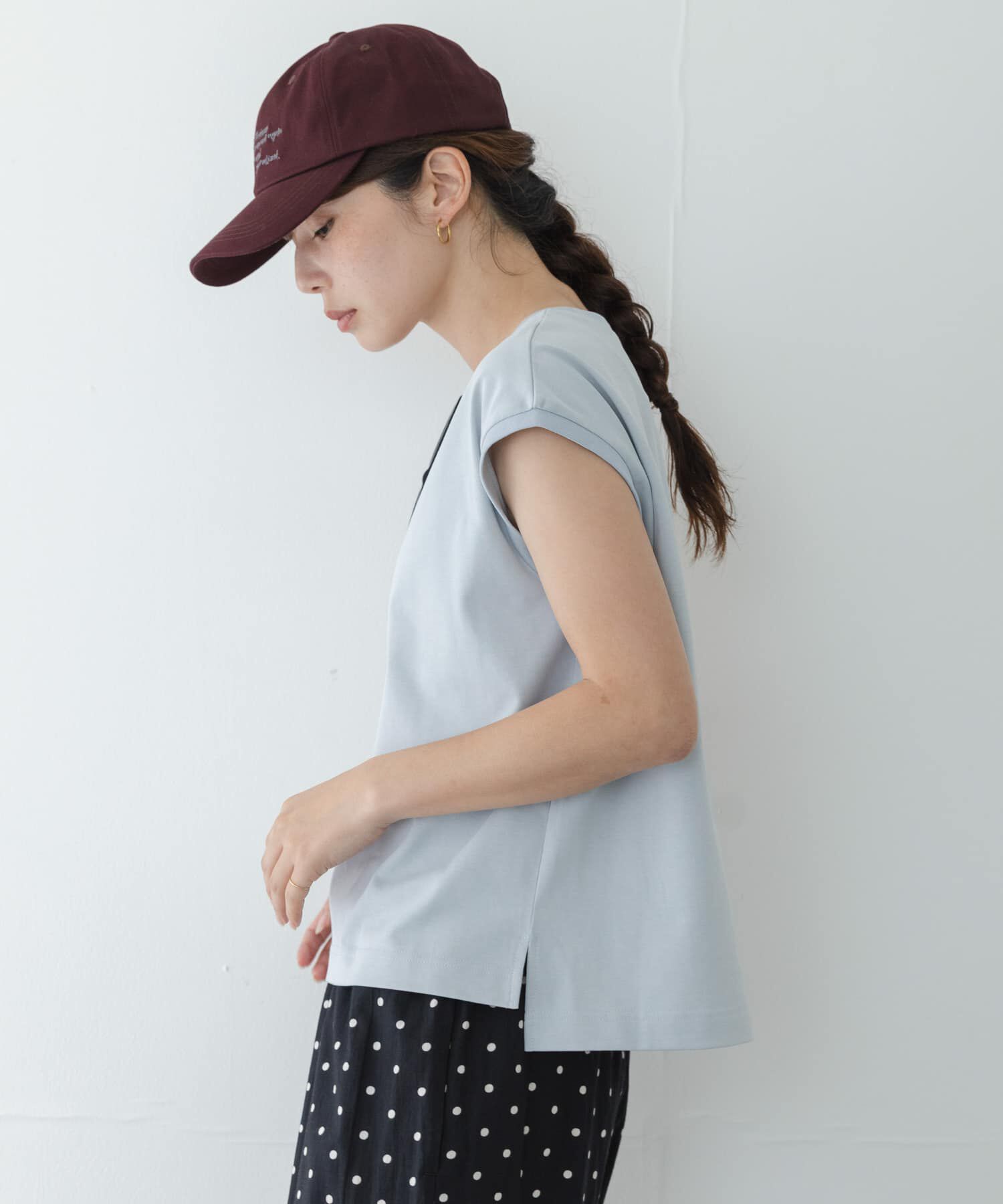 Sonny Label 「『UR TECH ひやサラクール』フレンチスリーブプルオーバー」|Tシャツ・カットソー|