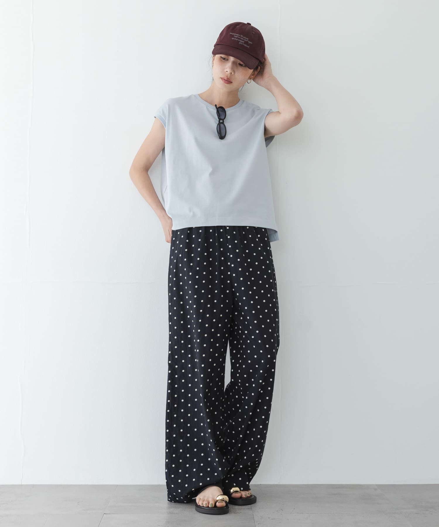 Sonny Label 「『UR TECH ひやサラクール』フレンチスリーブプルオーバー」|Tシャツ・カットソー|