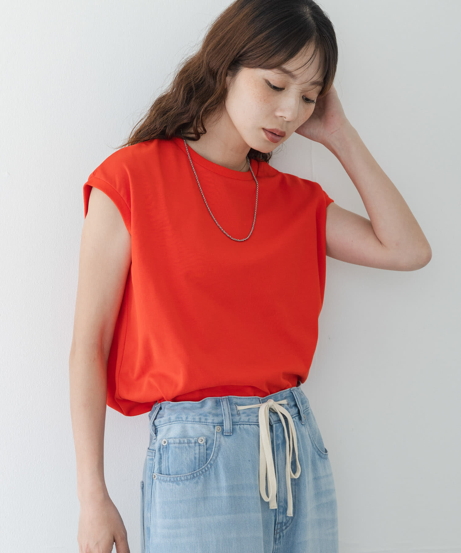 Sonny Label 「『UR TECH ひやサラクール』フレンチスリーブプルオーバー」|Tシャツ・カットソー|