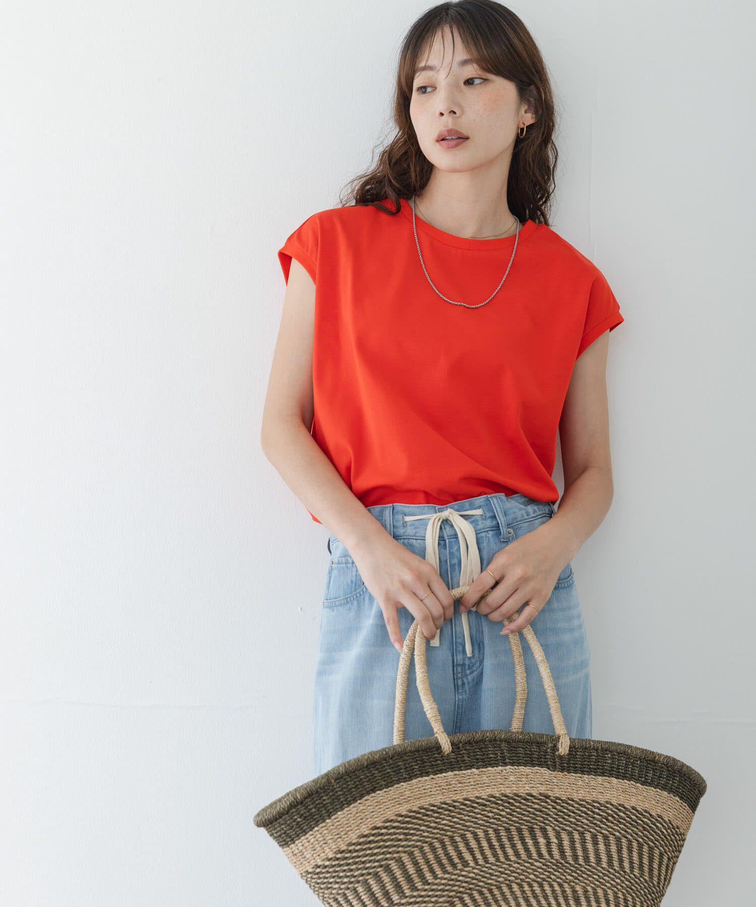 Sonny Label 「『UR TECH ひやサラクール』フレンチスリーブプルオーバー」|Tシャツ・カットソー|