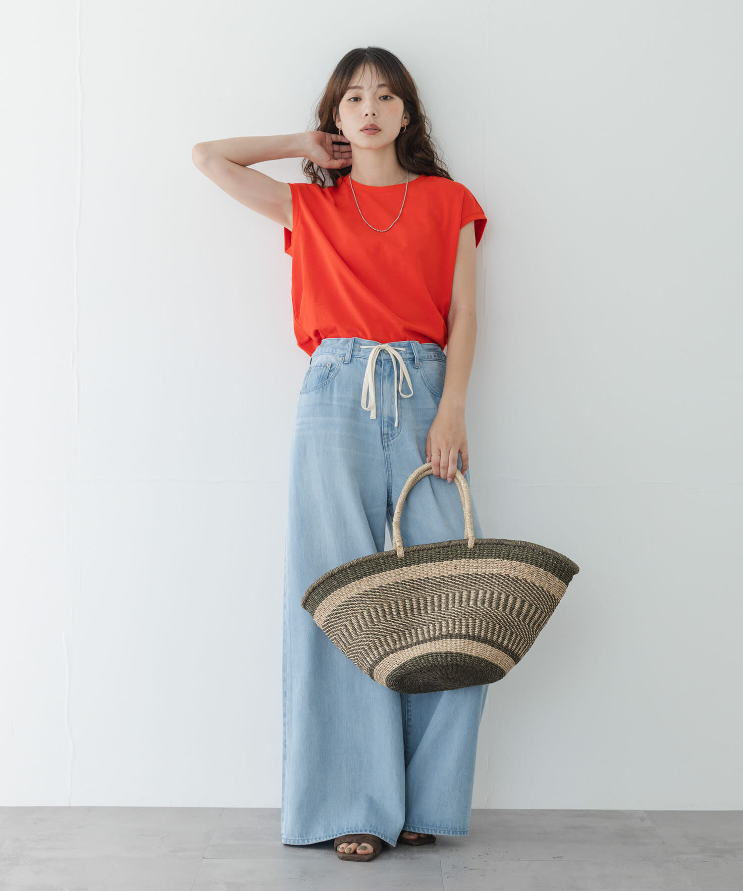 Sonny Label 「『UR TECH ひやサラクール』フレンチスリーブプルオーバー」|Tシャツ・カットソー|