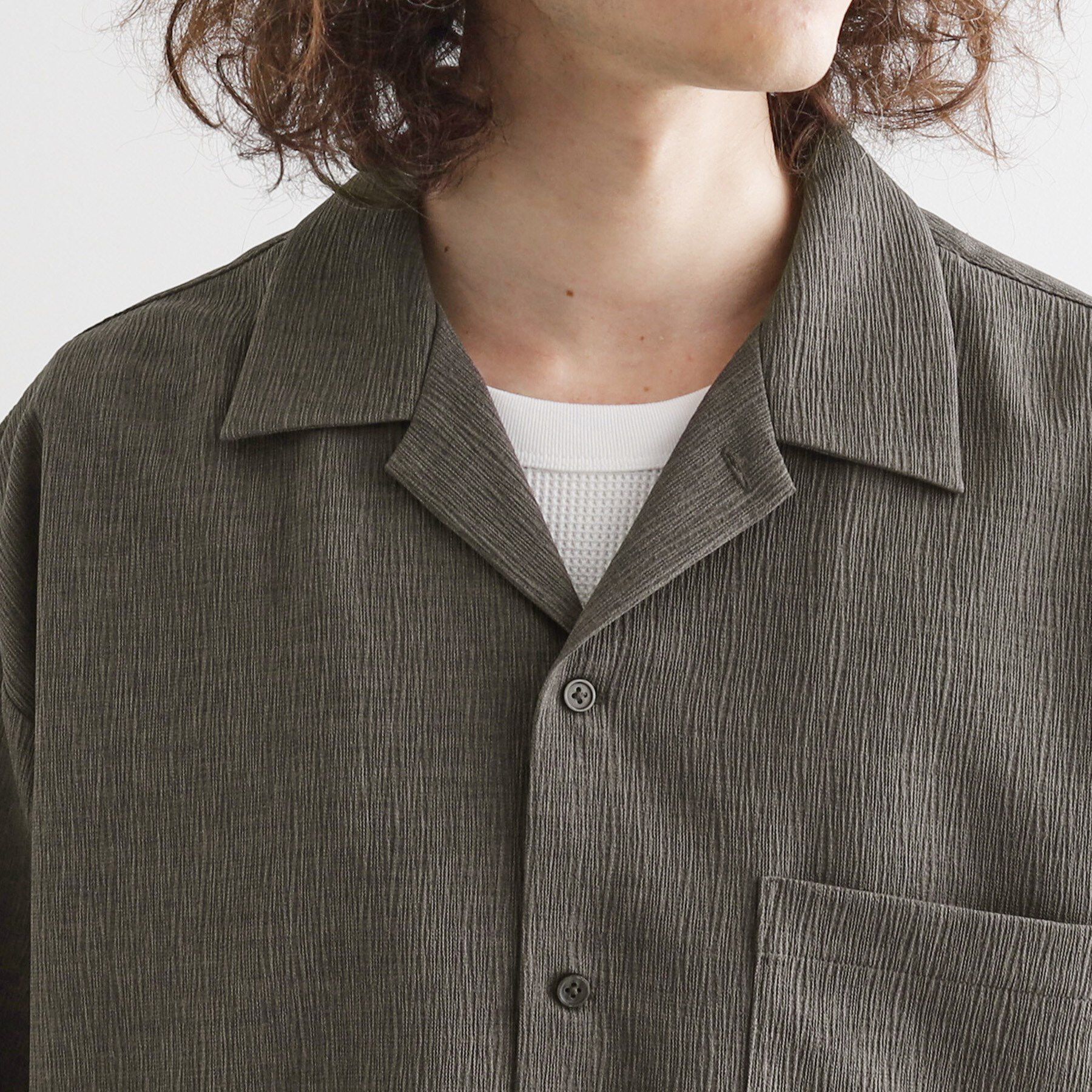 tk.TAKEO KIKUCHI「◆【セットアップ対応】テッククレープシャツ」|シャツ・ブラウス|