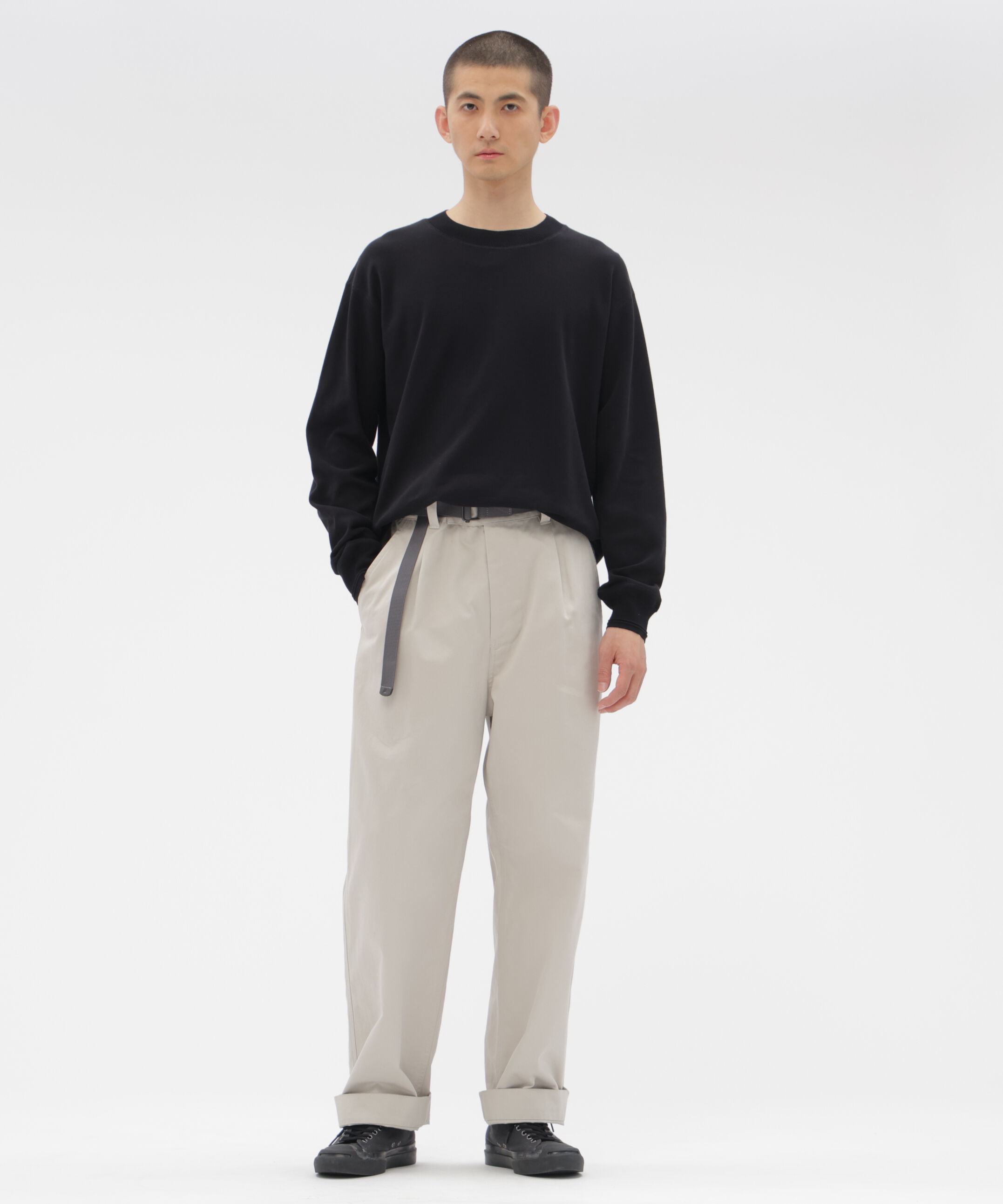 MHL.「FINE COTTON RIB JERSEY TOP」|Tシャツ・カットソー|