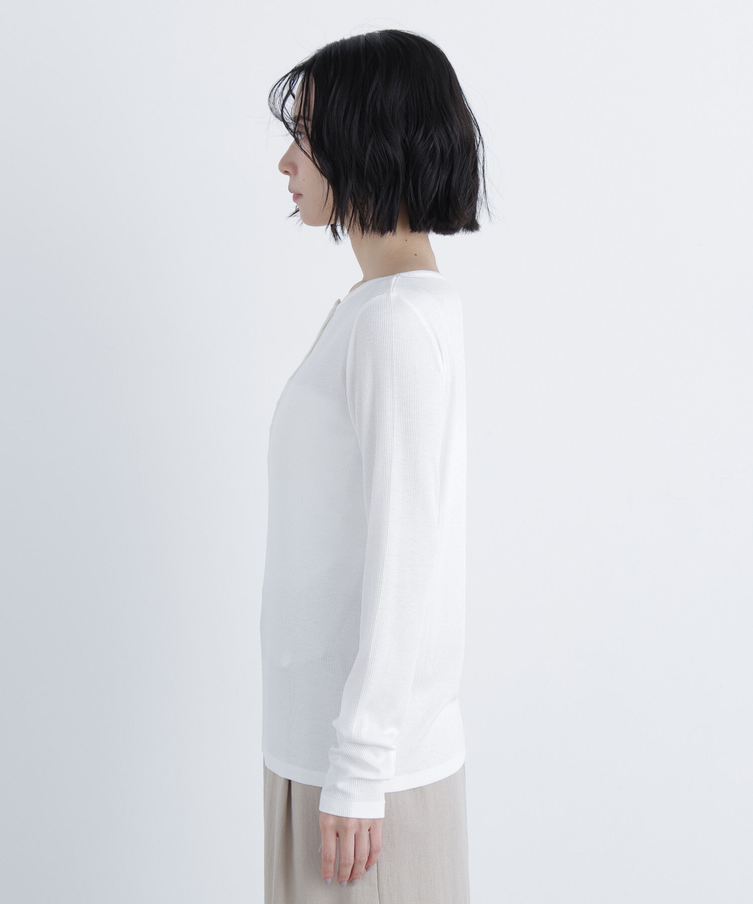  「〈N.〉ヘンリーネックカットソー」|Tシャツ・カットソー|
