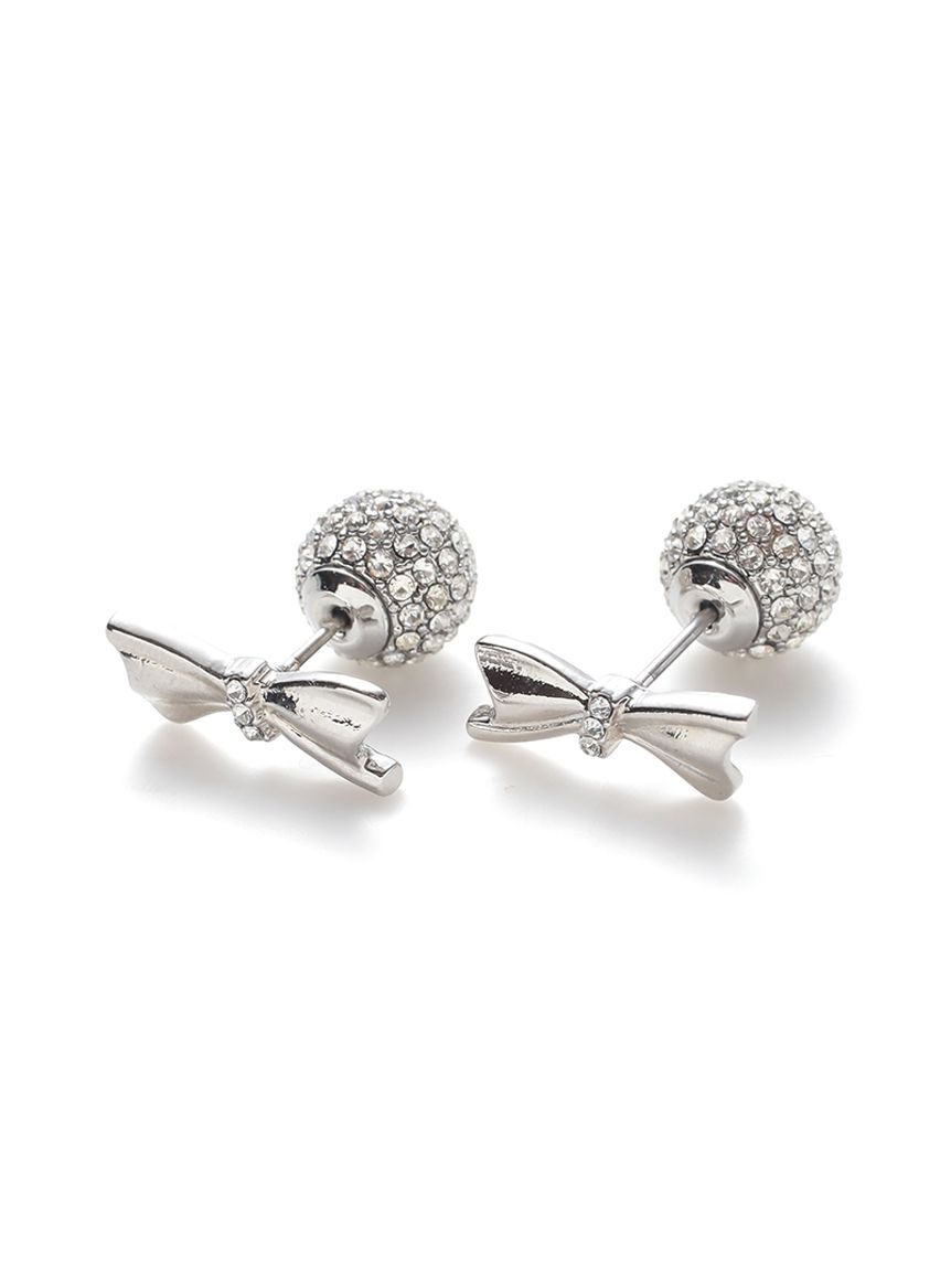 CELFORD「ミラーボールキャッチウェービーリボンピアス」|ピアス|
