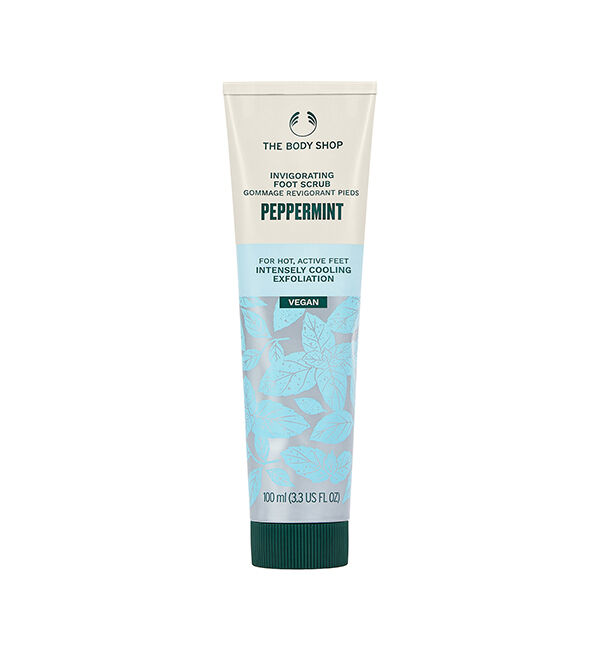 THE BODY SHOP「PP フットスクラブ 100mL（香り：ペパーミント）」|フットケア|ｿﾉﾀ