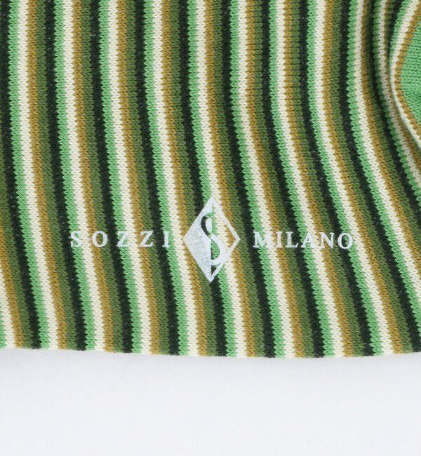 UNITED ARROWS「＜SOZZI＞カラーボーダー ソックス」|ソックス|