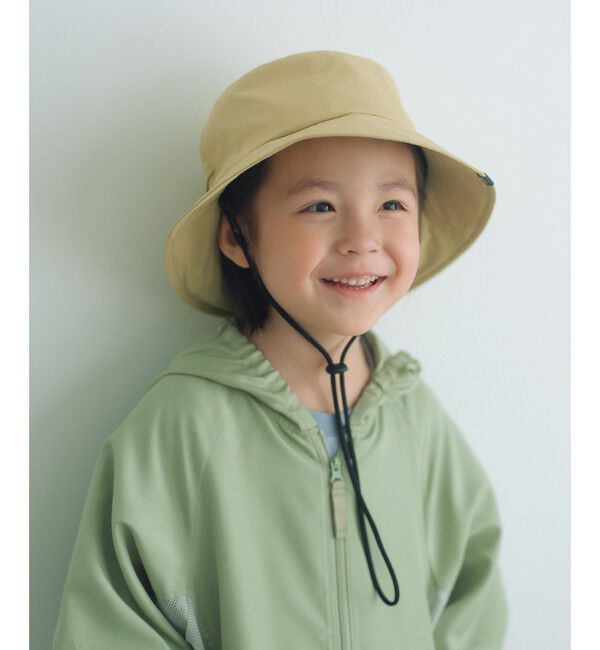 UNITED ARROWS green label relaxing「【別注】＜コカゲル＞アドベンチャーハット / キッズ」|キャップ・キャスケット|YELLOW