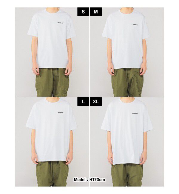 BEAMS「patagonia / P-6 Logo Responsibili Tee」|Tシャツ・カットソー|