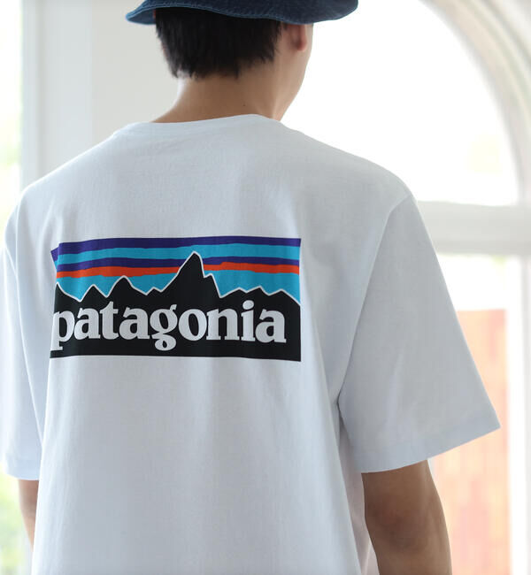 BEAMS「patagonia / P-6 Logo Responsibili Tee」|Tシャツ・カットソー|