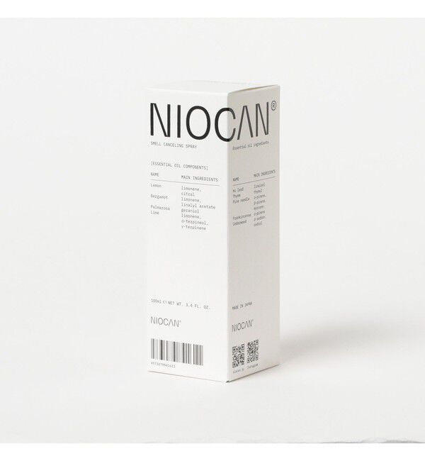 bPr BEAMS「NIOCAN(R) / Smell Canceling Spray 100ml」|アロマ・ルームフレグランス|