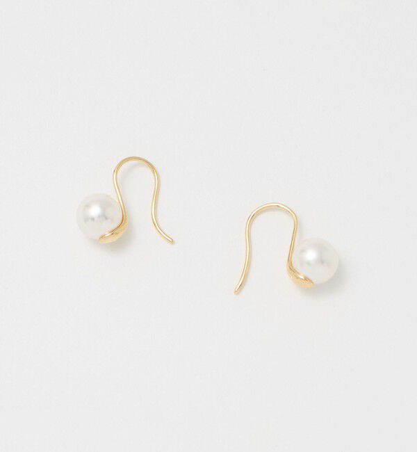 BEAUTY&YOUTH UNITED ARROWS「ワン パールモチーフ ピアス」|ピアス|OFF WHITE
