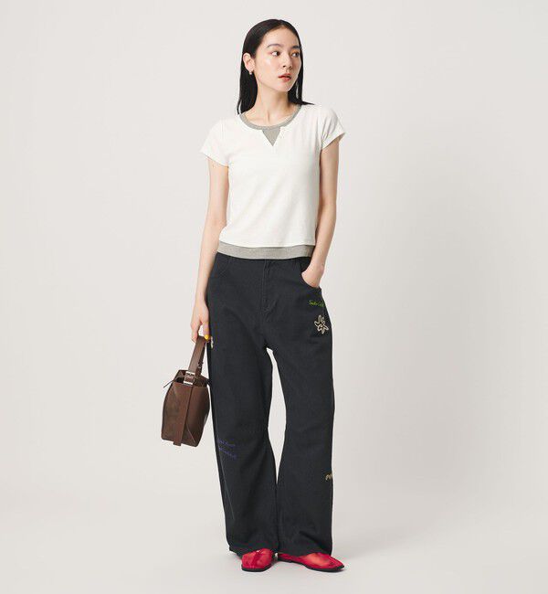 BEAUTY&YOUTH UNITED ARROWS「ヘンリーネック レイヤード Tシャツ」|Tシャツ・カットソー|
