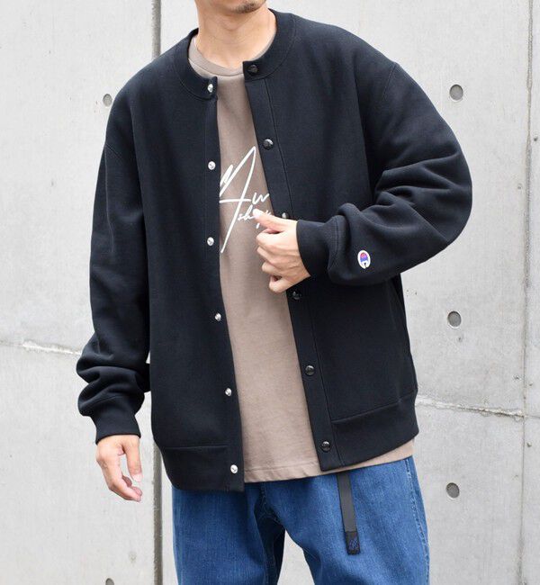 SHIPS any「【SHIPS any別注】Champion: リバースウィーブ(R) クルーネック カーディガン◇」|カーディガン|