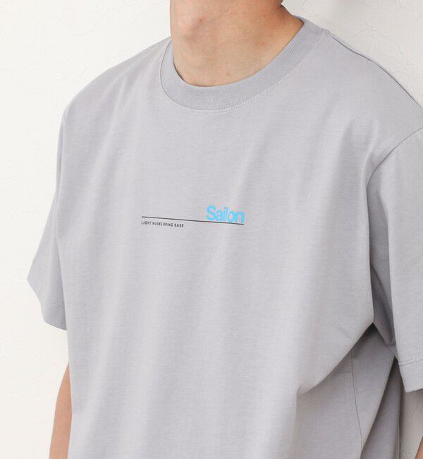 NOLLEY'S goodman「メッセージTシャツ 26SS」|Tシャツ・カットソー|ライトグレー