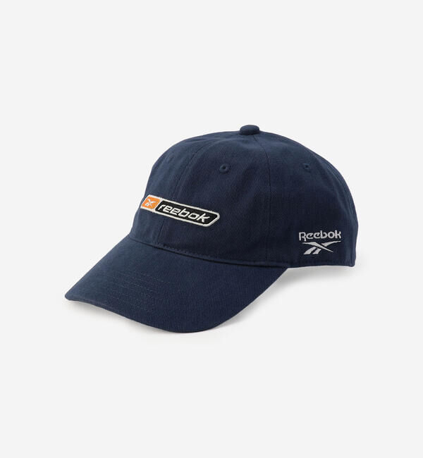  「SEDAN ALL-PURPOSE | Reebok 6パネル ロゴ刺繍キャップ MEN」|キャップ・キャスケット|