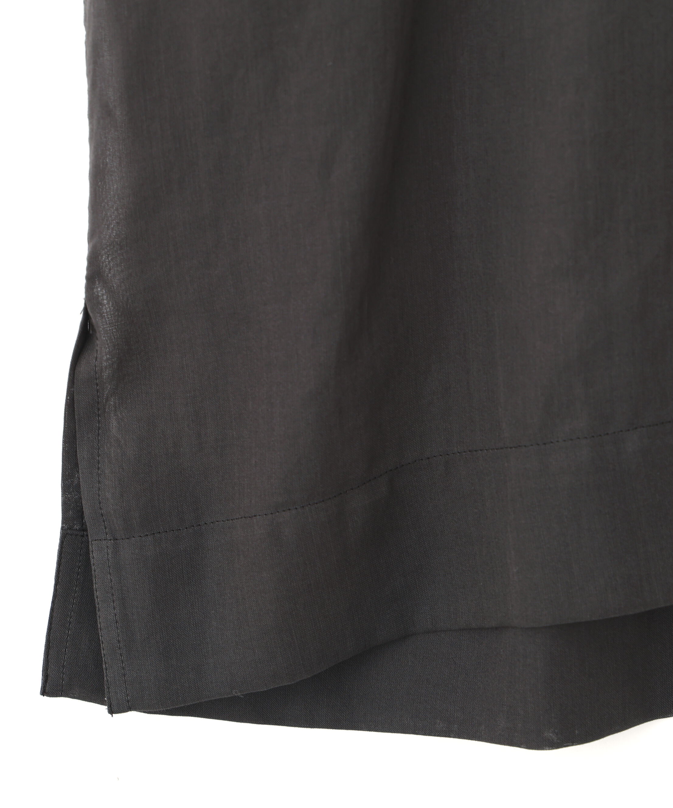 YLEVE 「YLEVE / COTTON VOILE LAWN OPEN COLLAR SHIRT」|シャツ・ブラウス|