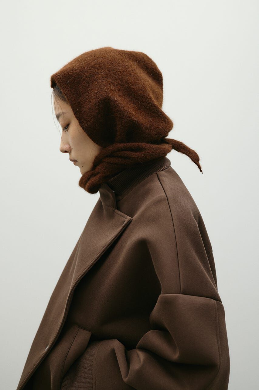 STYLEMIXER「アンゴラミックスフーディースカーフ」|その他|BRN