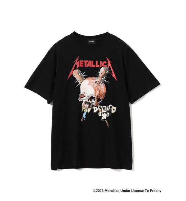 BEAMS「METALLICA / PRINT T-shirt ②」|Tシャツ・カットソー|