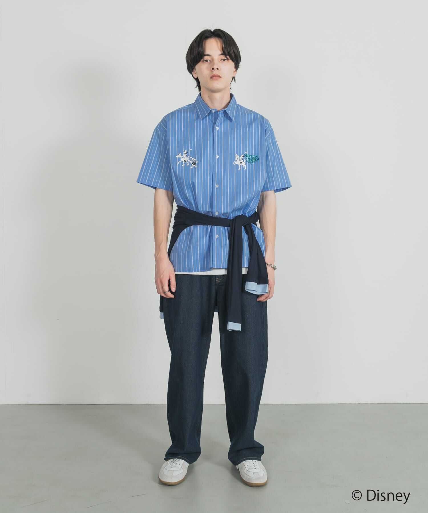 SENSE OF PLACE by URBAN RESEARCH「別注/Disney/ストライプシャツ」|シャツ・ブラウス|