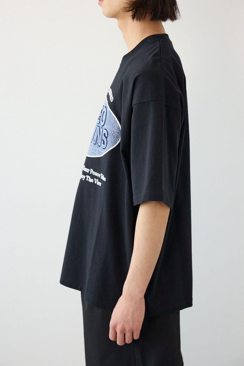 RODEO CROWNS「エンボスデニムロゴTシャツ」|Tシャツ・カットソー|