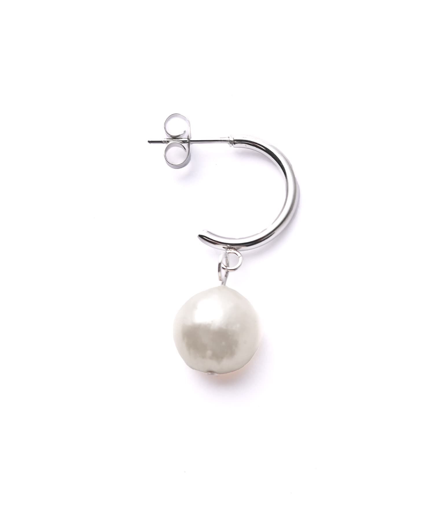 STYLE DELI「【DELI by】パールドロップミニフープピアス」|ピアス|