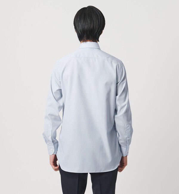 UNITED ARROWS「イージーケア AG ペンシルストライプ レギュラカラーシャツ  ー抗菌防臭ー」|シャツ・ブラウス|