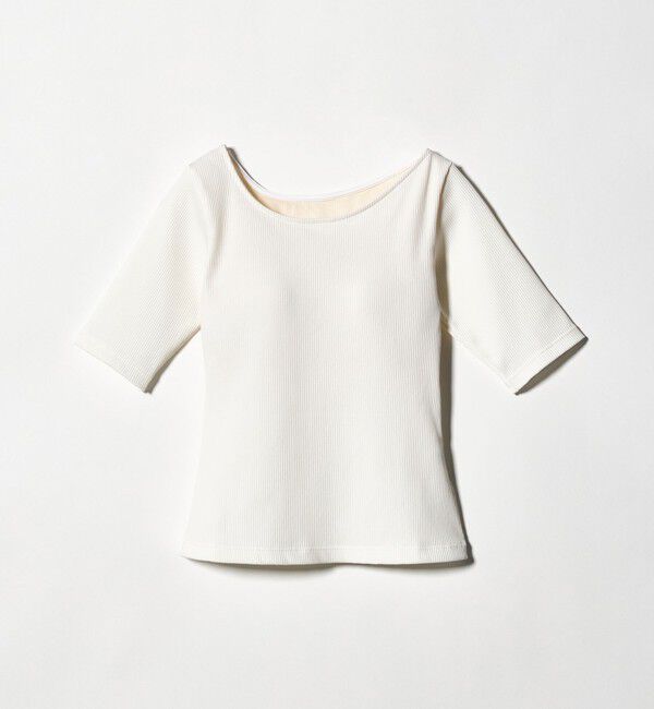 UNITED ARROWS green label relaxing「カップデザインネックTシャツ / カップインナー」|Tシャツ・カットソー|