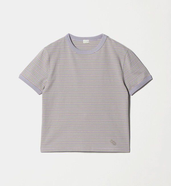 California General Store「＜CGS.＞マルチ ボーダー Tシャツ ウィメンズ」|Tシャツ・カットソー|