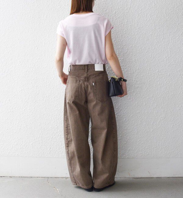 SHIPS any「《予約》SHIPS any:〈洗濯機可能〉バレル デニム パンツ［SHIPS any DENIM］」|デニム|