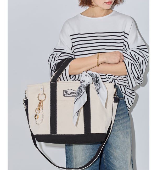 journal standard L'essage「別注【THE NEWHOUSE/ザ ニューハウス】LEON TOTE トートバッグ」|トートバッグ|