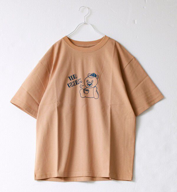 FREDY MAC「【マックT】【MACBEAR TEA BREAK】original body T-shirts」|Tシャツ・カットソー|ベージュ