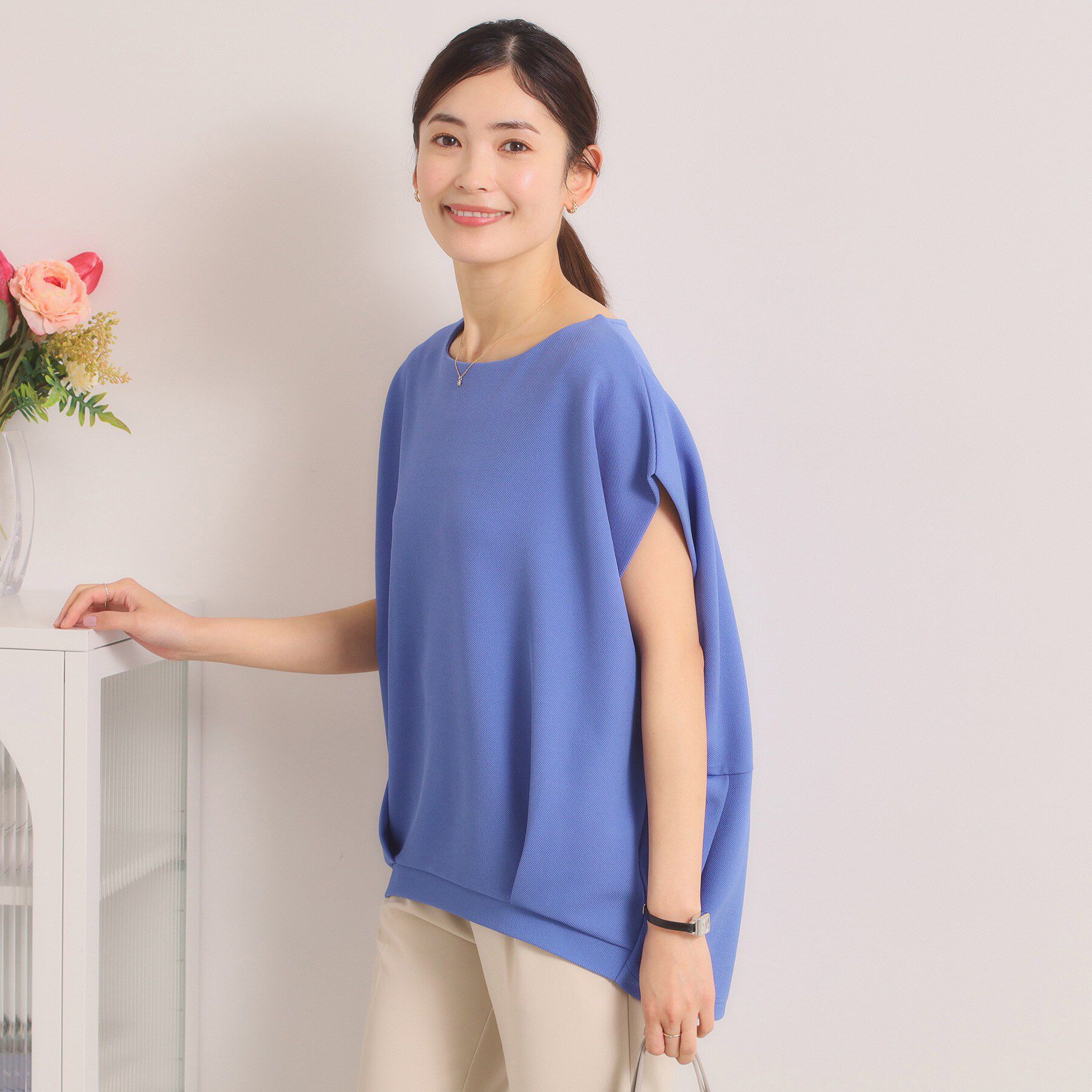 ITS&rsquo;DEMO「【洗濯機OK】カットカルゼプルオーバー」|Tシャツ・カットソー|