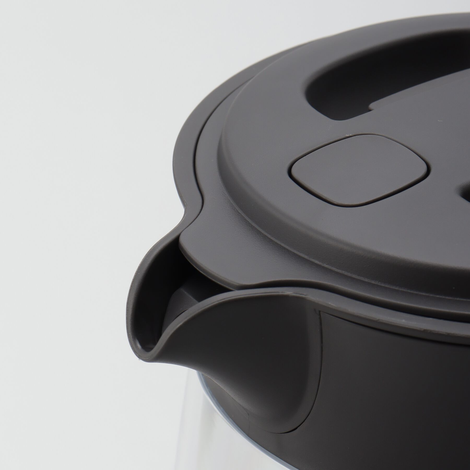 212 KITCHEN STORE「電気ケトルガラス 転倒流水防止1.0L BK」|食器・キッチングッズ|