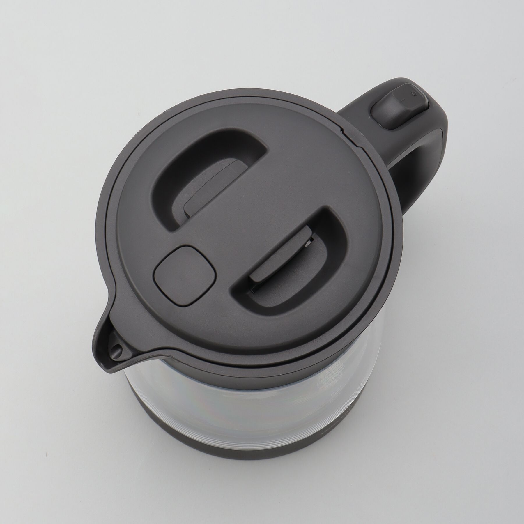 212 KITCHEN STORE「電気ケトルガラス 転倒流水防止1.0L BK」|食器・キッチングッズ|