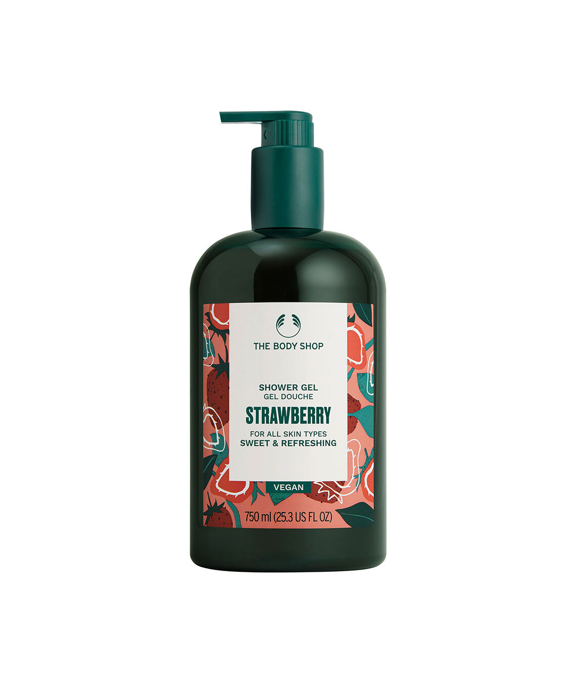 THE BODY SHOP「シャワージェル ST 750mL（香り：ストロベリー）」|ボディクレンジング|ｿﾉﾀ